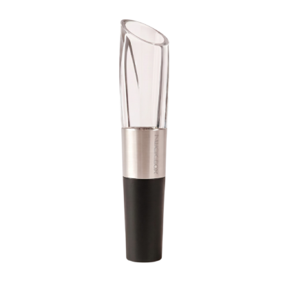 Aerating Wine Pourer – In-Bottle Spout for Aerating Wine and Drip-Free Serving