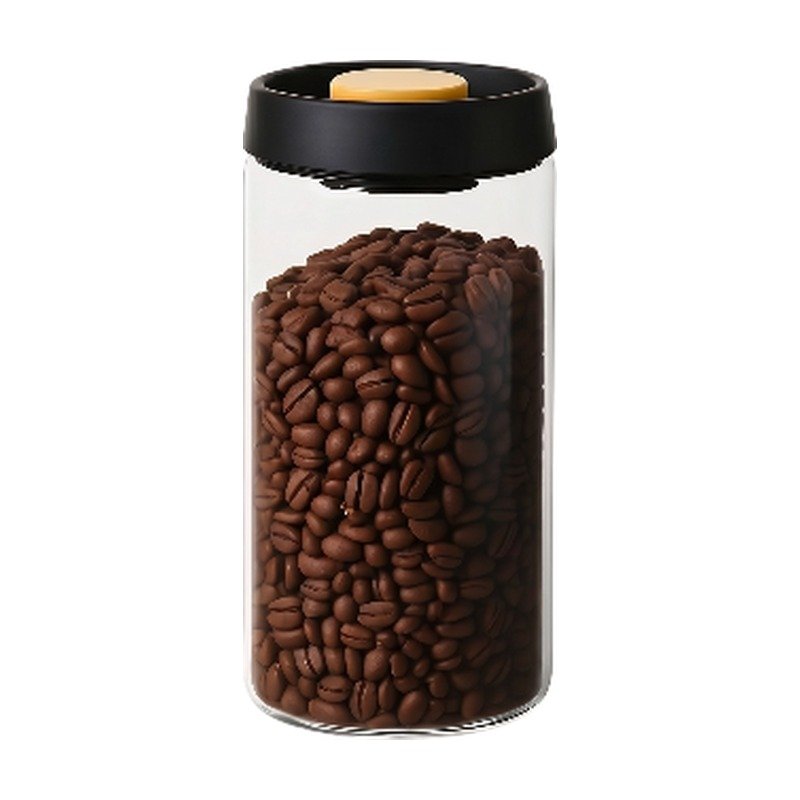 Storage Jar with Lid for Organised Kitchen Storage and Storage of Dry Food