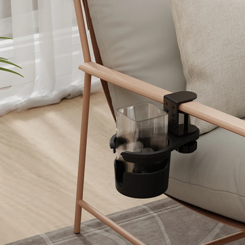 Adjustable Table Cup Holder in use at home