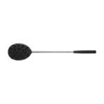 Extendable Back Scratcher in Black with Telescopic Handle and Cactus Design for One-Handed Use