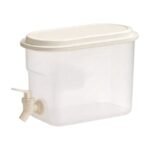 Water Container with Tap for Easy Serving and Practical Storage in the Kitchen with Lid
