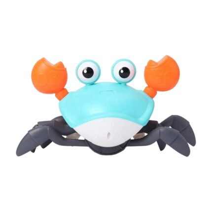 Singing Crab Toy with Sound and Movement for Active and Learning Play Indoors