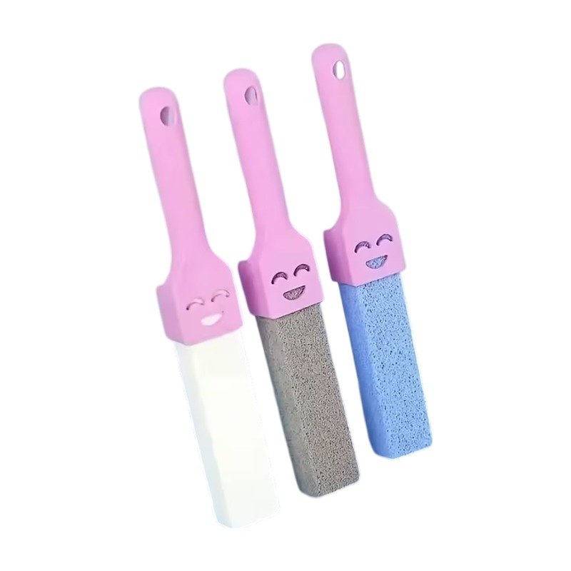 ef-50816-50819-fyld85 Pumice Stone Scrubbers with Handle for Toilet and Limescale – 3 Pcs.