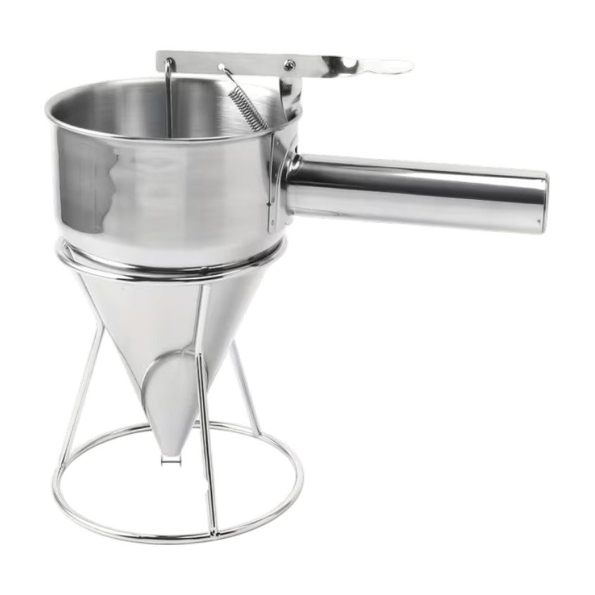 ef-53124-53131-fyld85 Dough Dispenser in Stainless Steel with Stand and Handle