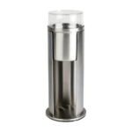 Stainless Steel Cotton Bud and Cotton Pad Holder – 2-in-1